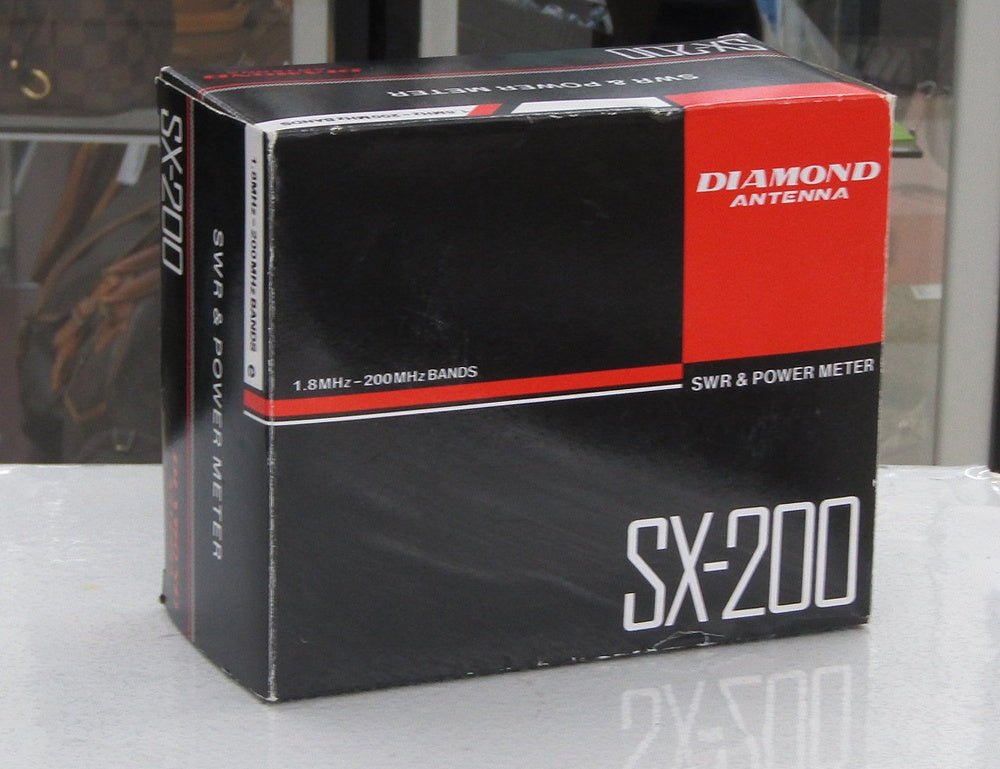 第一電波工業 ダイヤモンドアンテナ SX - 200 1.8~200MHz 通過形SWR・パワー計 パワーメーター - 安心保証・業界最安値の販売 福助